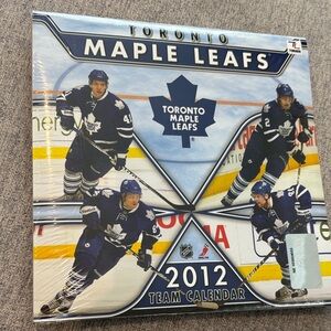 NHL Toronto Maple Leafs 2012 7” Calendar - Unopened